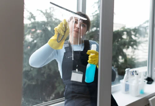 Nettoyage de vitres intérieures et extérieures à Lecelles
